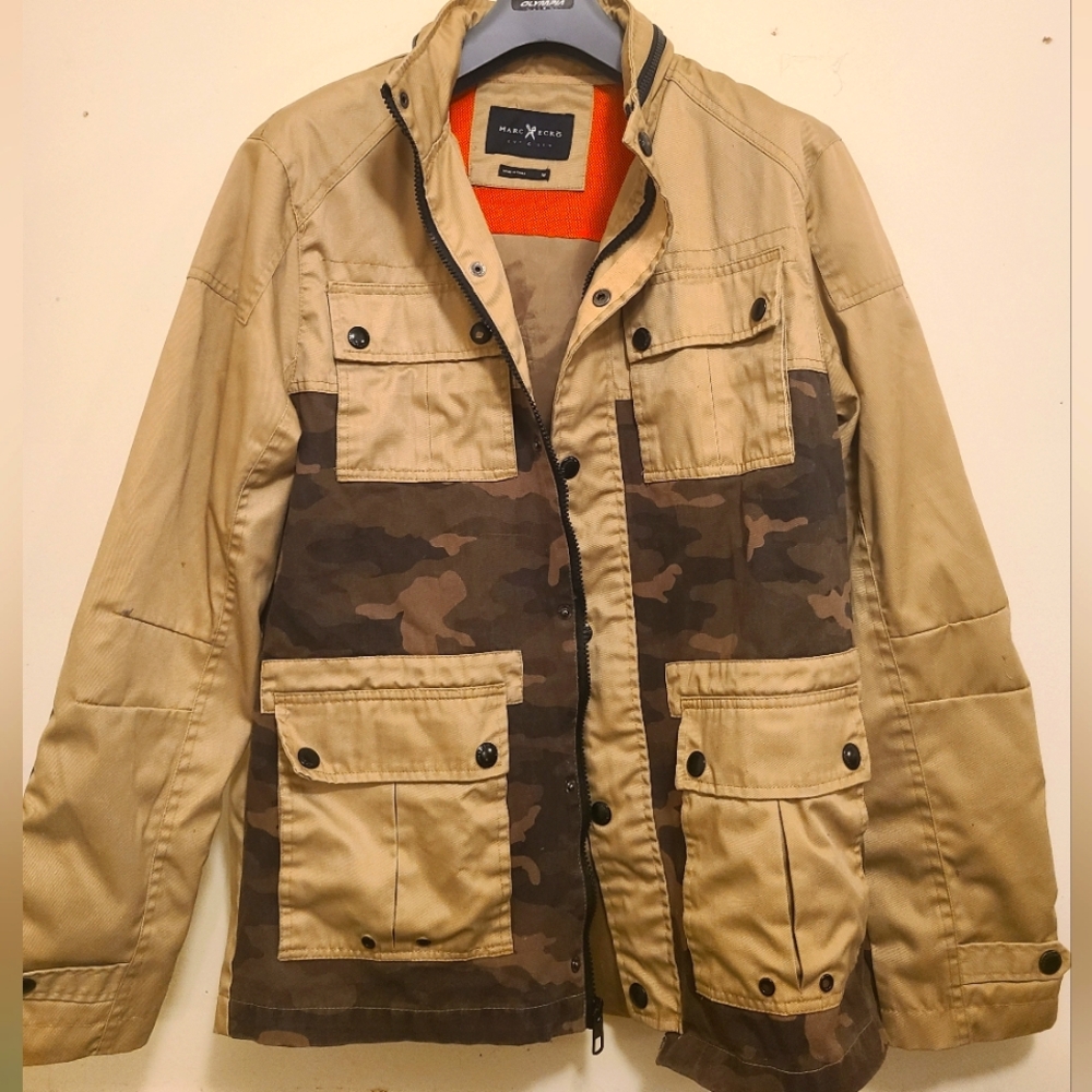 Mark Ecko Camoflage Bomber Jacket MENS MEDIUM - LIKE NEW